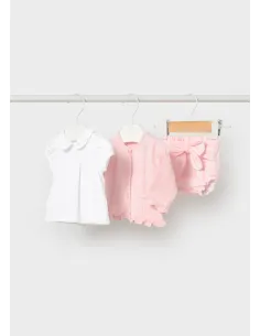 Conj. 3 piezas tricot - Cuarzo