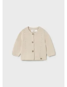 Rebeca larga tricot - Trigo