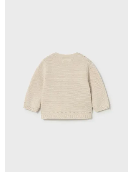 Rebeca larga tricot - Trigo