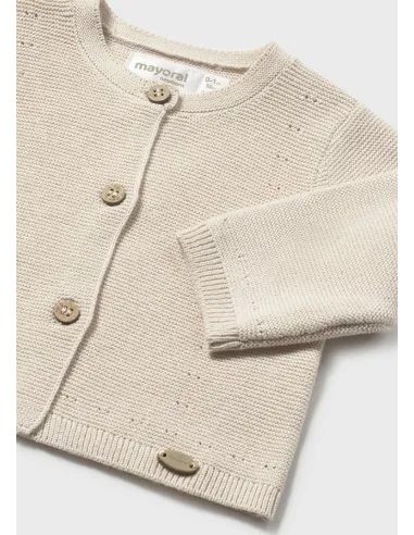 Rebeca larga tricot - Trigo