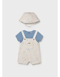 Pelele peto y gorro - Topo-marea