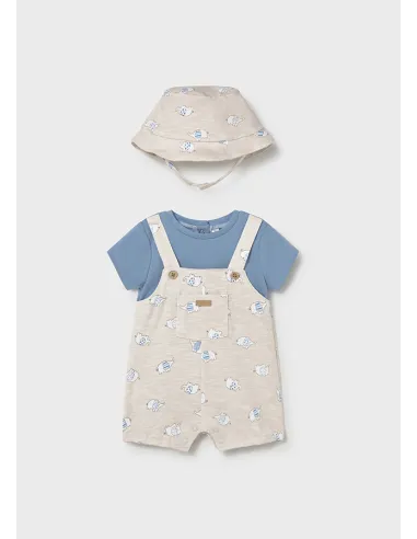 Pelele peto y gorro - Topo-marea