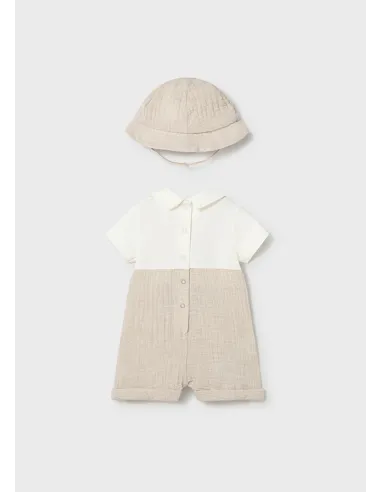 Pelele peto corto - Trigo