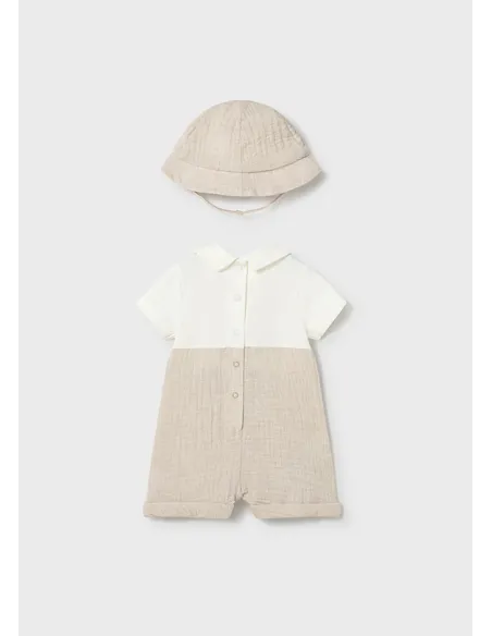 Pelele peto corto - Trigo