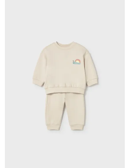 Chandal 2 piezas - Almendra