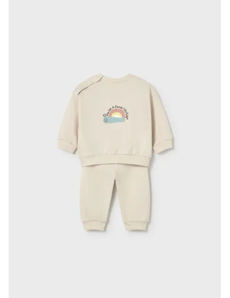 Chandal 2 piezas - Almendra
