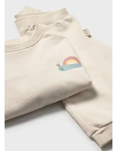 Chandal 2 piezas - Almendra