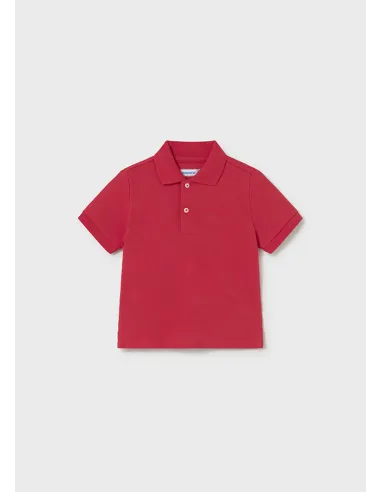 Polo m/c granito basico - Tomate    