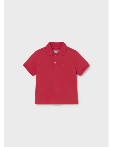 Polo m/c granito basico - Tomate    
