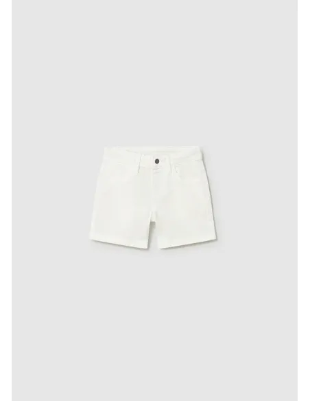 Bermuda sarga 5b basica - Blanco    