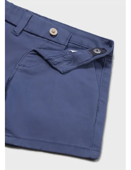 Bermuda chino sarga basica – Añil      