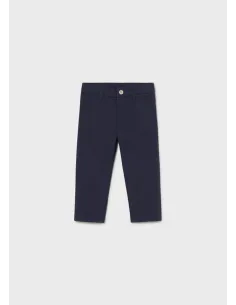 Pantalon chino sarga basico - Marino    