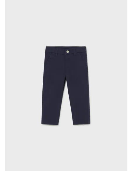 Pantalon chino sarga basico - Marino    