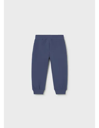 Pantalon felpa basico puños - Oceano    