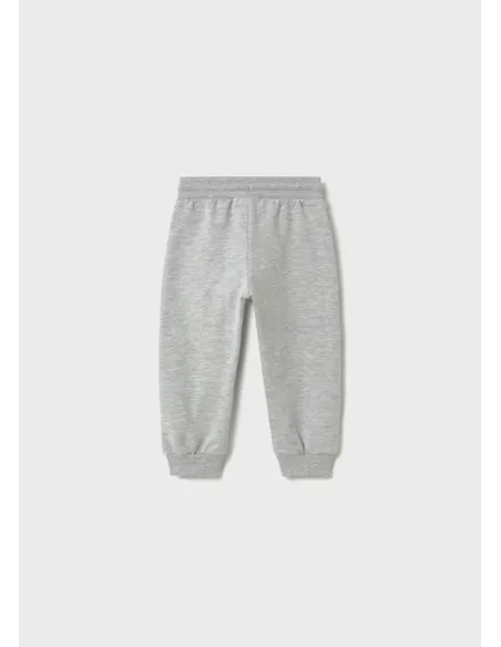 Pantalon felpa basico puños - Gris vig  