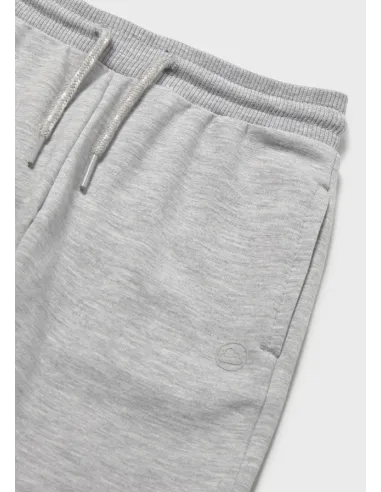 Pantalon felpa basico puños - Gris vig  