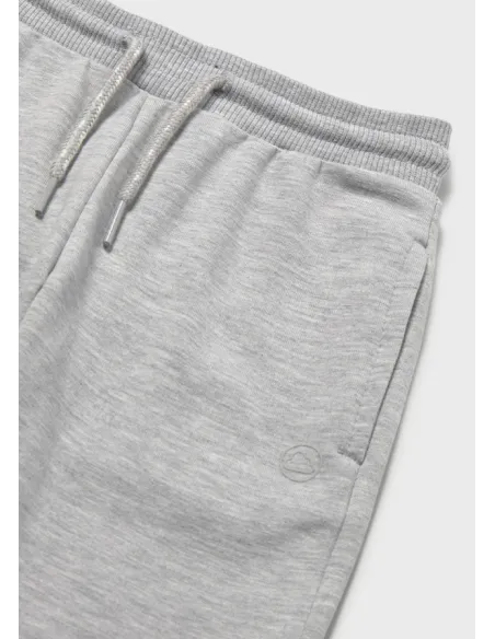 Pantalon felpa basico puños - Gris vig  
