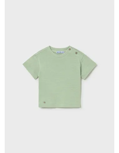 Camiseta m/c punto estructura - Matcha    