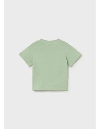 Camiseta m/c punto estructura - Matcha    