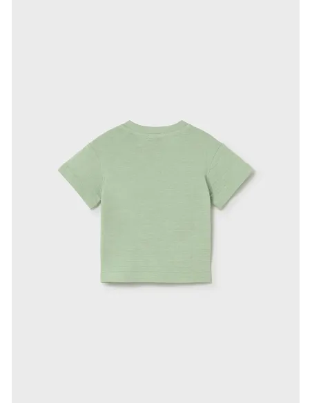 Camiseta m/c punto estructura - Matcha    
