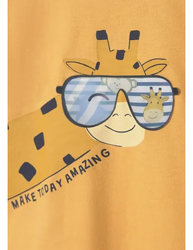 Camiseta m/c lenticular - Peach     