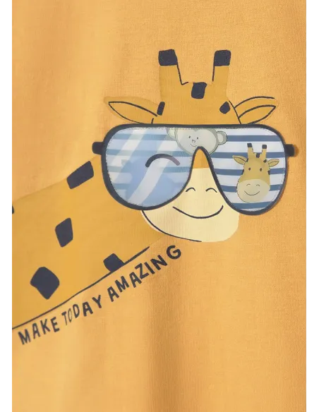 Camiseta m/c lenticular - Peach     