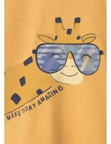 Camiseta m/c lenticular - Peach     