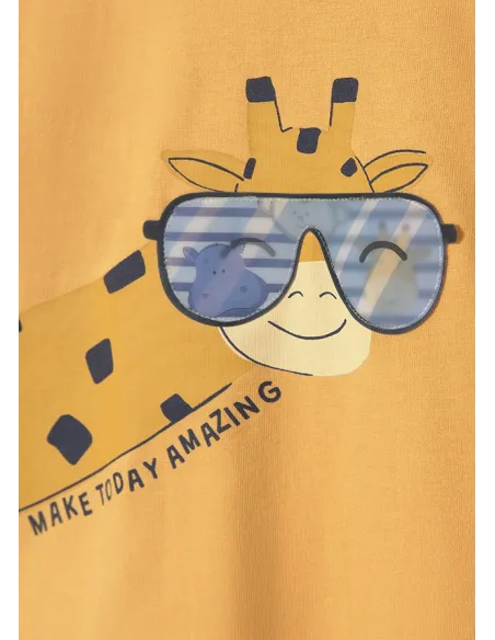 Camiseta m/c lenticular - Peach     