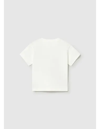 Camiseta m/c vehiculo - Nata      