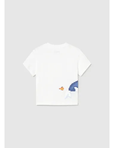 Camiseta m/c posicionada - Blanco    