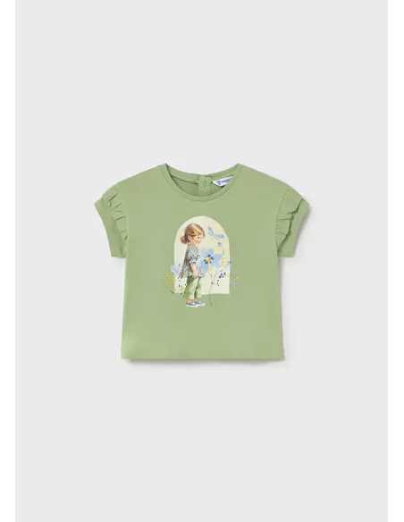 Camiseta m/c grafica - Basil     