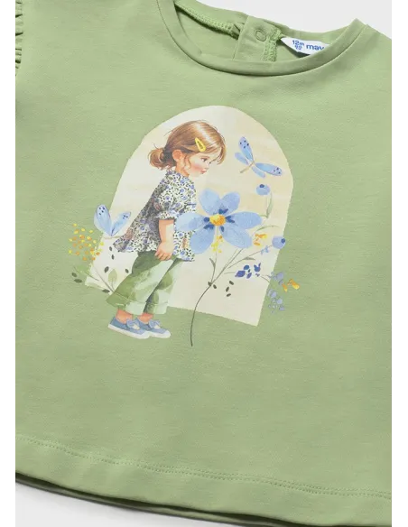 Camiseta m/c grafica - Basil     