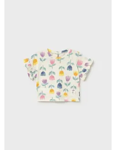 Camiseta m/c estampada - Lilac     