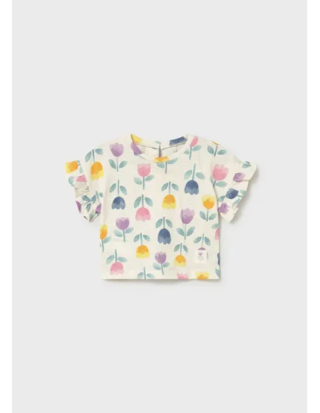 Camiseta m/c estampada - Lilac     