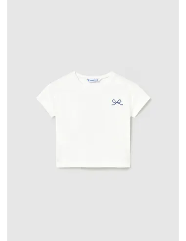 Camiseta m/c grafica espalda - Crudo     