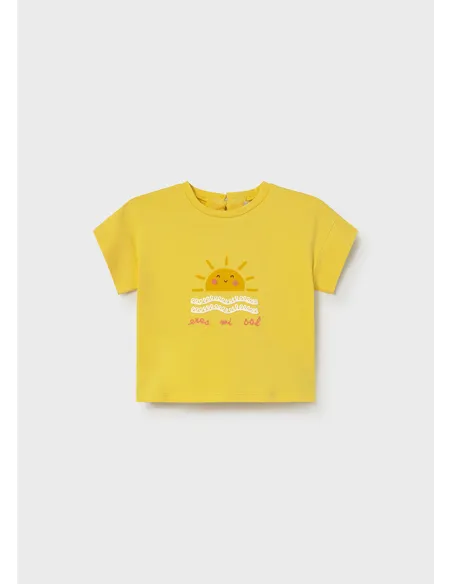 Camiseta m/c serigrafiada - Mimosa    