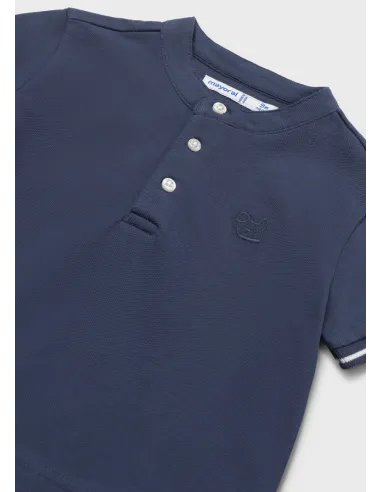 Polo m/c cuello mao - Atlantico 