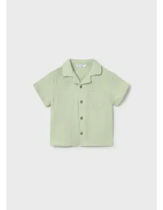 Camisa m/c bambula - Matcha    