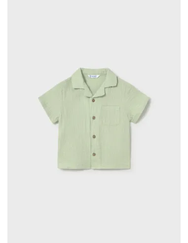 Camisa m/c bambula - Matcha    