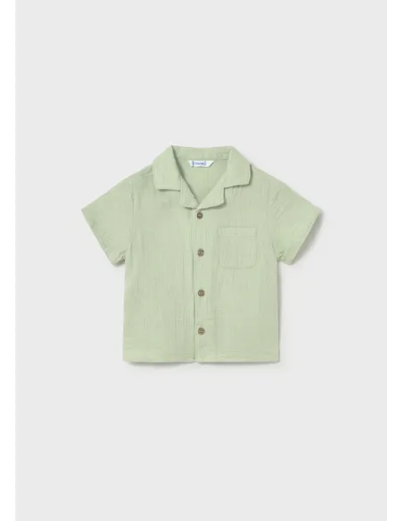 Camisa m/c bambula - Matcha    