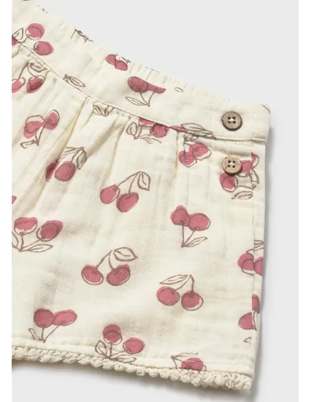 Pantalon corto - Hueso     