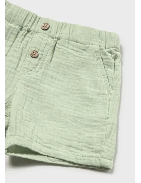 Bermuda bambula - Matcha    