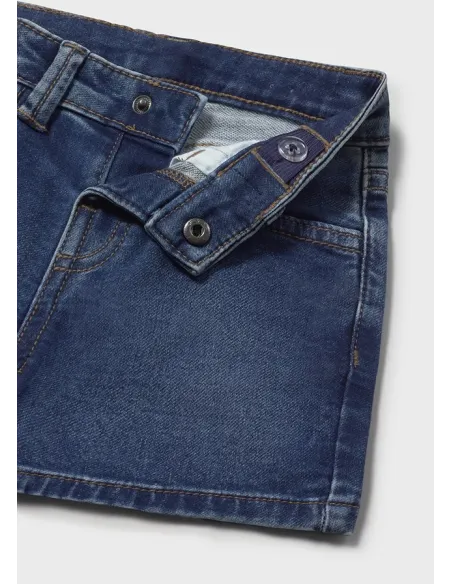 Bermuda soft denim 5b - Oscuro    