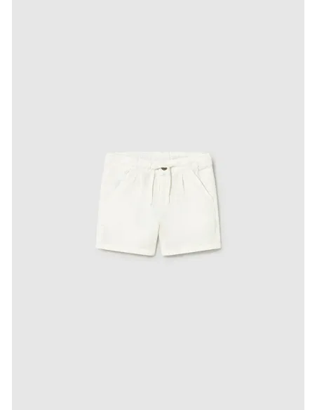 Bermuda lino relaxed - Nata      