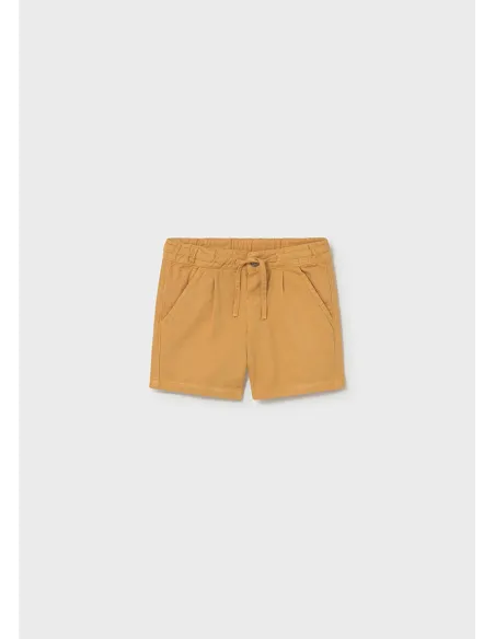 Bermuda lino relaxed - Peach     