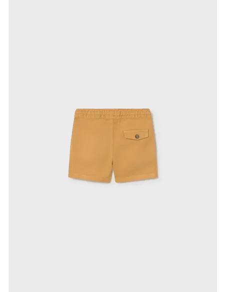 Bermuda lino relaxed - Peach     