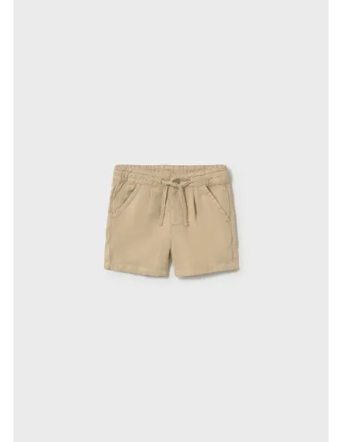 Bermuda lino relaxed - Anacardo  