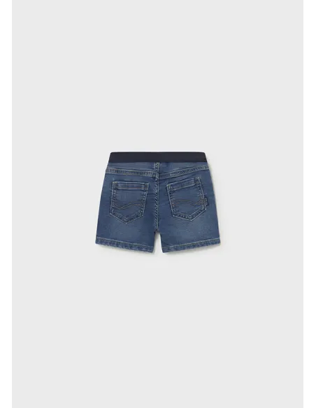 Bermuda soft denim jogger - Medio     