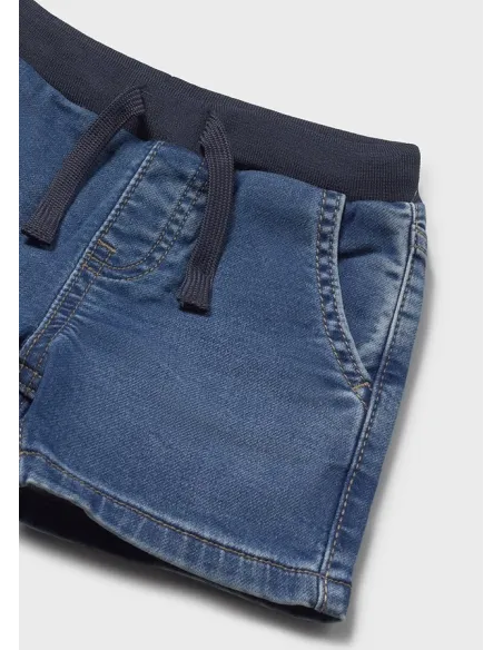 Bermuda soft denim jogger - Medio     