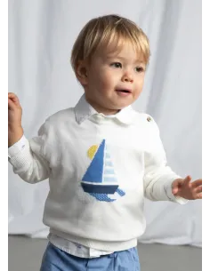 Jersey intarsia - Nata      